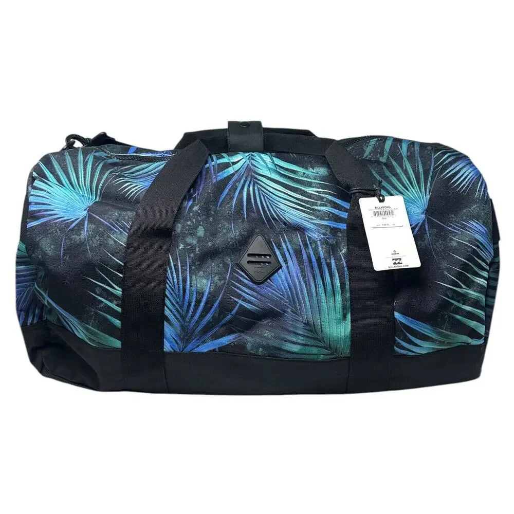 Billabong Tropical Palms Duffel Bag Travel Carrying Tote